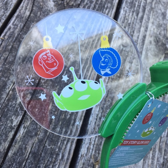 Disney Parks Toy Story Alien Christmas Mickey Ears - Picture 3 of 6